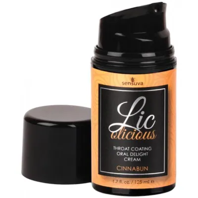 Lic O Licious Oral Delight Cream Cinnabun 1 7oz