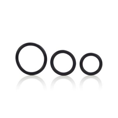 Rubber Ring Black 3pc Set
