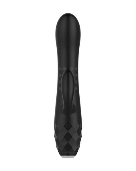 Diamonds - The Duchess Rotating Beaded Rabbit Vibe (Black)