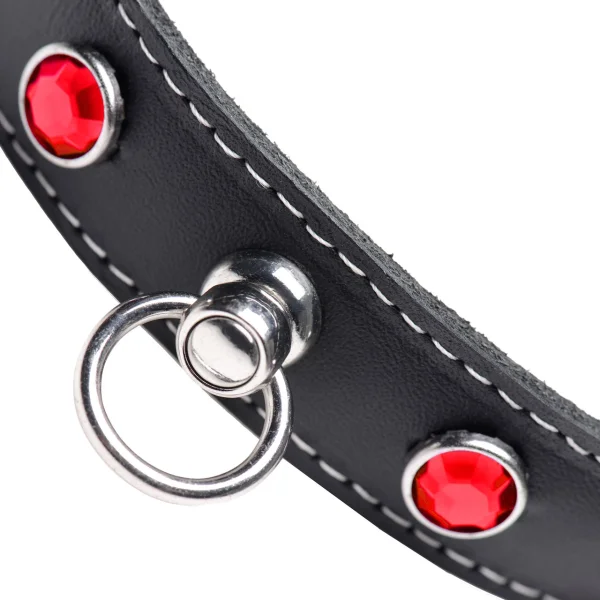 Master Series Fierce Vixen Leather Choker
