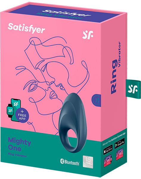 Satisfyer Mighty One Vibrating Couples Ring With App