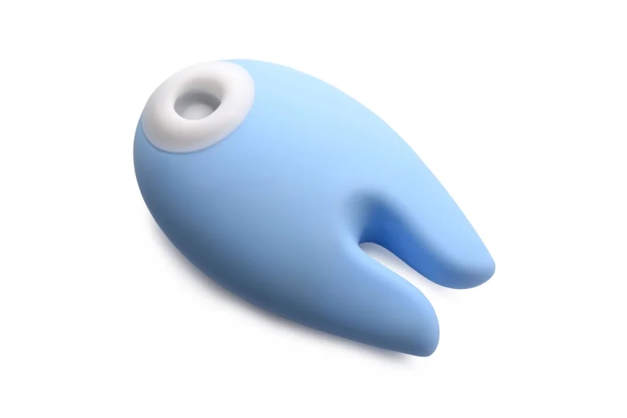 Sucky Bunny Silicone Clitoral Stimulator - Blue