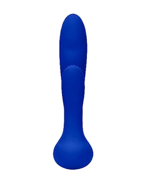 G-spot And Clitoral Vibrator - Flair  - Blue - 6.8 Inch