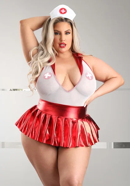 Pulse Check Nurse Costume Set - Plus Size