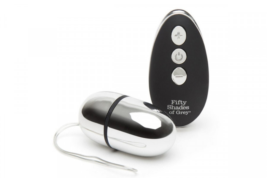 Fifty Shades of Grey Relentless Vibrations Remote Love Egg