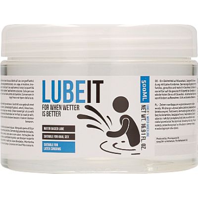 Lube It For When Wetter Is Better 500 Ml
