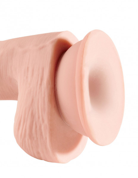 King Cock Plus 5" 3D Cock w/ Balls