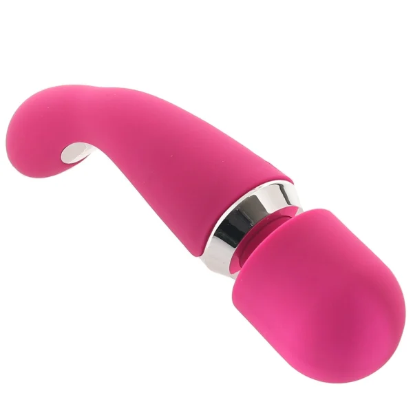 Embrace Body Wand Rechargeable Silicone Wand Style Vibrator - Pink
