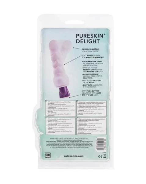 10 Function Pure Bendie Vibrator - Purple