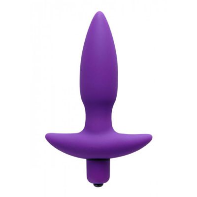 Aria Silicone Vibrating Anal Plug Small
