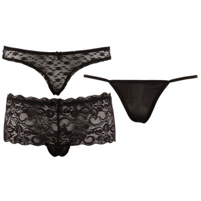 Slip Set Black Small