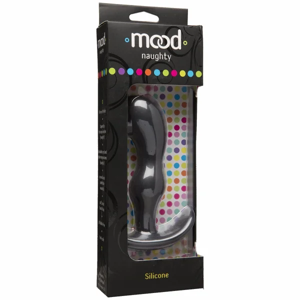 Mood Naughty 2 X-Large Silicone Butt Plug by Doc Johnson - Black — image 13 of 13