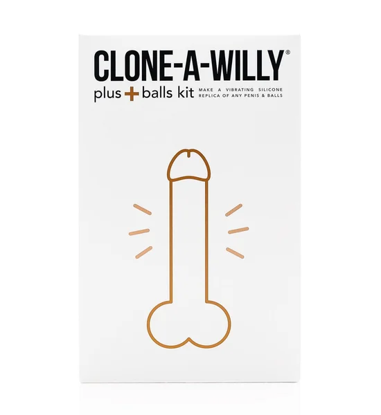 Clone-A-Willy Plus Balls Make Your Own Vibrating Silicone Dildo - Light Skin Tone — image 25 of 25