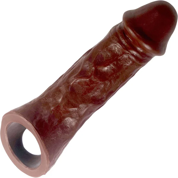 Colossus Silicone Penis Extender By Vixen - Chocolate — image 18 of 22
