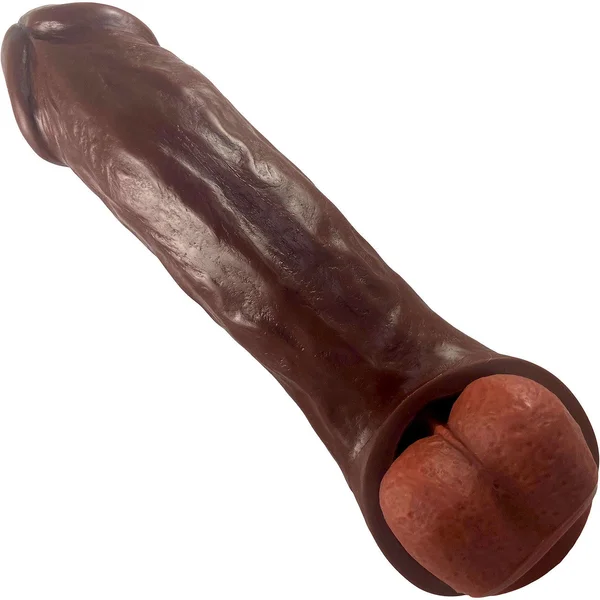 Colossus Silicone Penis Extender By Vixen - Chocolate — image 20 of 22