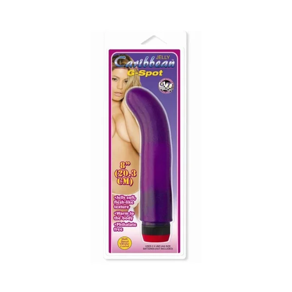 Caribbean Jelly G Spot Vibe - Purple