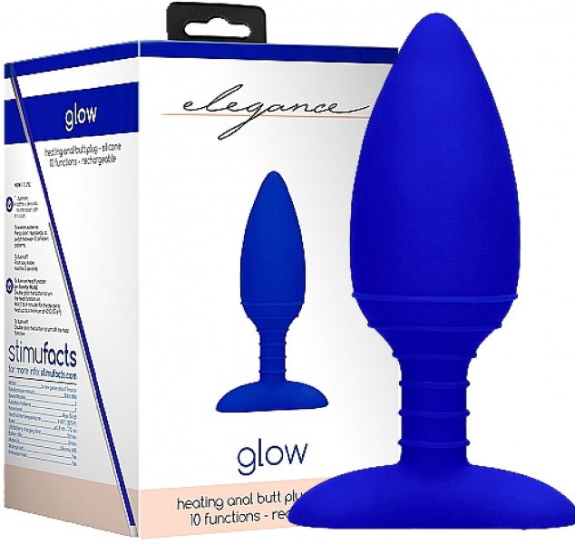 Heating Anal Butt Plug - Glow