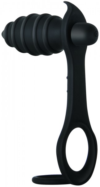 Vibrating Cock Ring + Butt Plug