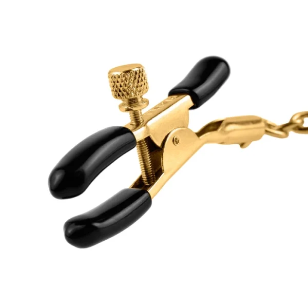 Fetish Fantasy - Gold Chain Nipple Clamps