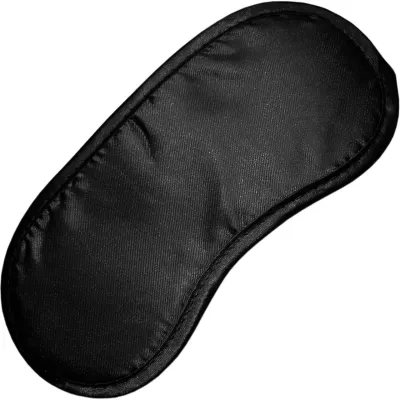 Sex Mischief Satin Black Blindfold by Sportsheets
