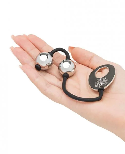 Fifty Shades of Grey Inner Goddess Mini Silver Pleasure Balls 3oz