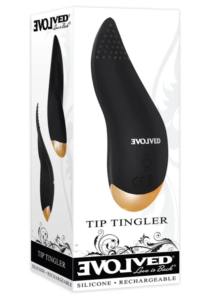 Tip Tingler Silicone Rechargeable Tongue Shaped Vibrator — image 5 of 12