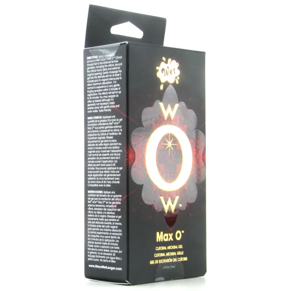 Wow! Max O Clitoral Arousal Gel