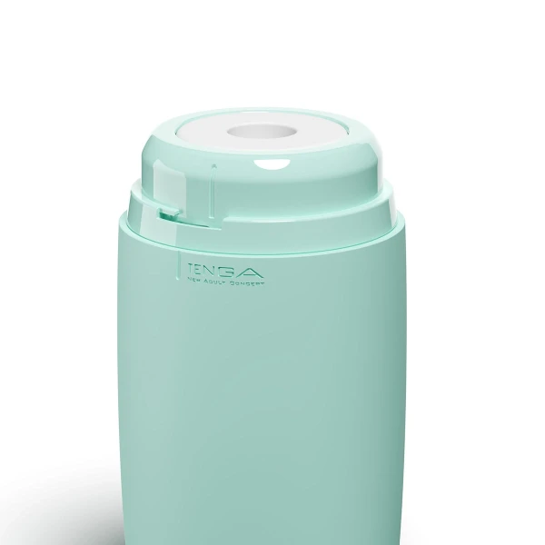 Tenga Puffy Reusable Penis Masturbation Cup - Mint Green