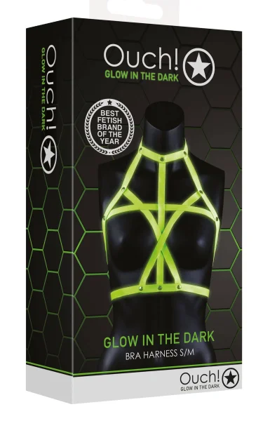Bra Harness - Small-medium -Glow in the Dark