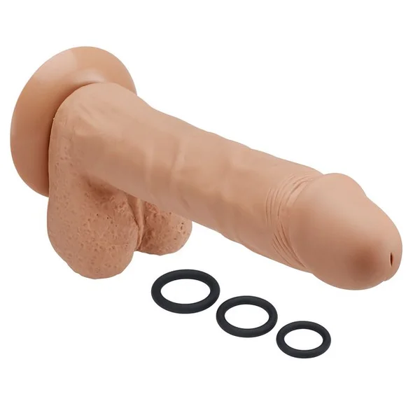 Cloud 9 Pro Sensual Premium Silicone 9 Inch Suction Cup Dildo - Caramel — image 20 of 20