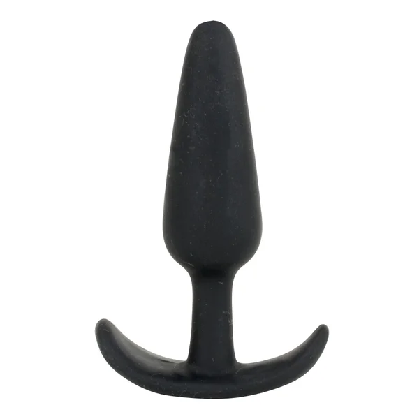 Mood Naughty Medium Silicone Butt Plug by Doc Johnson - Black — image 5 of 5