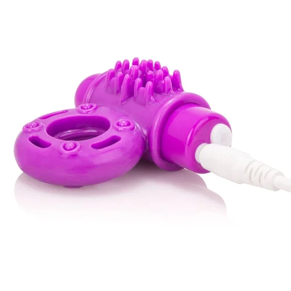 Charged O Wow Rechargeable Vibrating Cock Ring By Screaming O - Blue — image 23 of 23