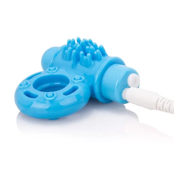 Charged O Wow Rechargeable Vibrating Cock Ring By Screaming O - Blue — image 16 of 23