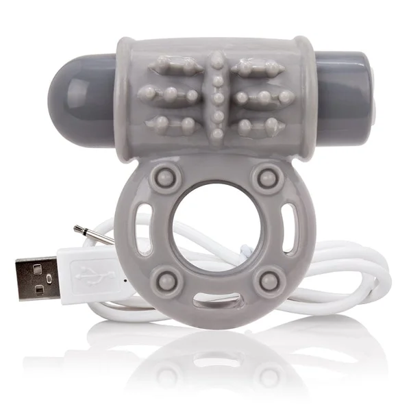 Charged O Wow Rechargeable Vibrating Cock Ring By Screaming O - Blue — image 19 of 23