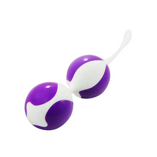 35 mm Kegel Balls by Cloud 9 - White & Purple — image 6 of 8