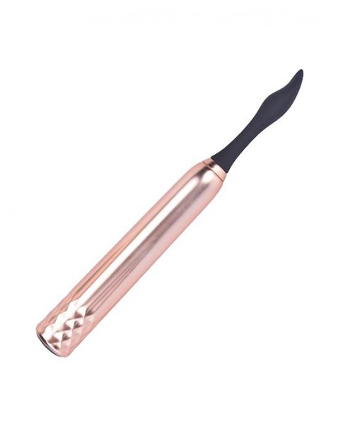 Vibrator With Interchangeable Heads  - Black