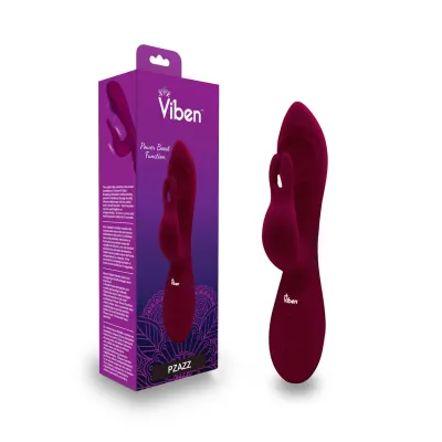 Pzazz Ruby Rechargeable Thumping Rabbit