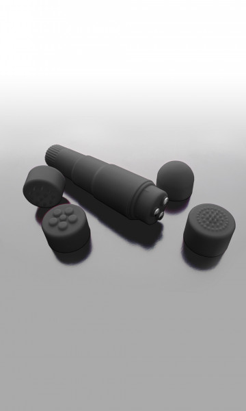 Fetish Fantasy Limited Edition Mini Mite Vibe with Attachments