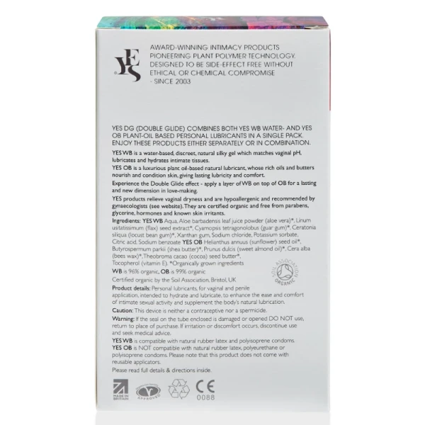 Yes DG (Double Glide) Water Based and Plant-Oil Based Combo Pack — image 7 of 8