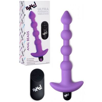 Bang Ultra Powerful Vibrating Booty Beads With Remote