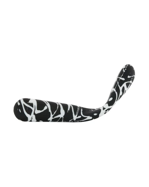Hype Flexi-wand Vibrator - Black / White