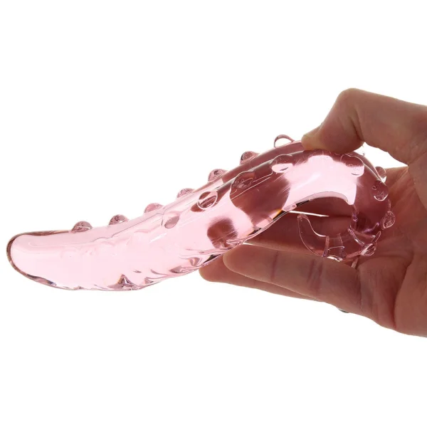 Gläs Lick-it Glass Dildo - Pink
