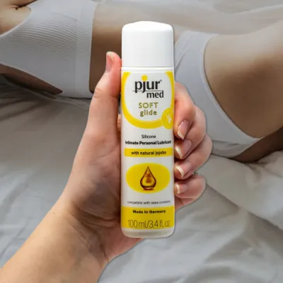 Pjur Med Soft Glide Silicone Based Lube 100ml 3 4oz