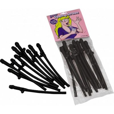 Dicky Novelty Sipping Straws