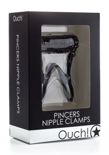 Pincers Nipple Clamps - Black — image 2 of 5