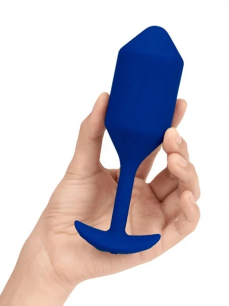 bVibe Vibrating Snug Plug XL - Weighted Butt Plugs