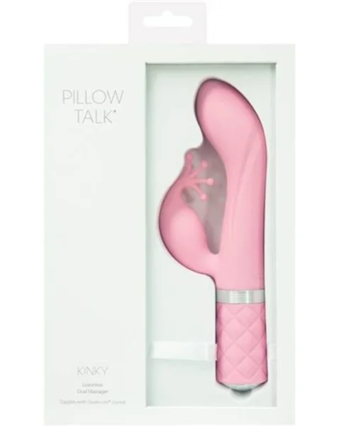 Pillow Talk Kinky Vibrator - Pink - 8.5 Inch