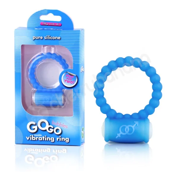 Gogo Bubbles Vibrating Cock Ring
