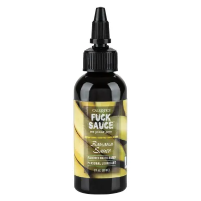 Fuck Sauce Flavored Water Based Personal Lubricant Banana 2 Fl Oz