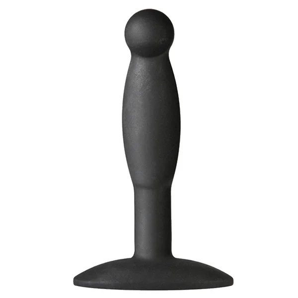 Platinum Premium Silicone The Mini's Smooth Small Butt Plug - Black — image 7 of 7
